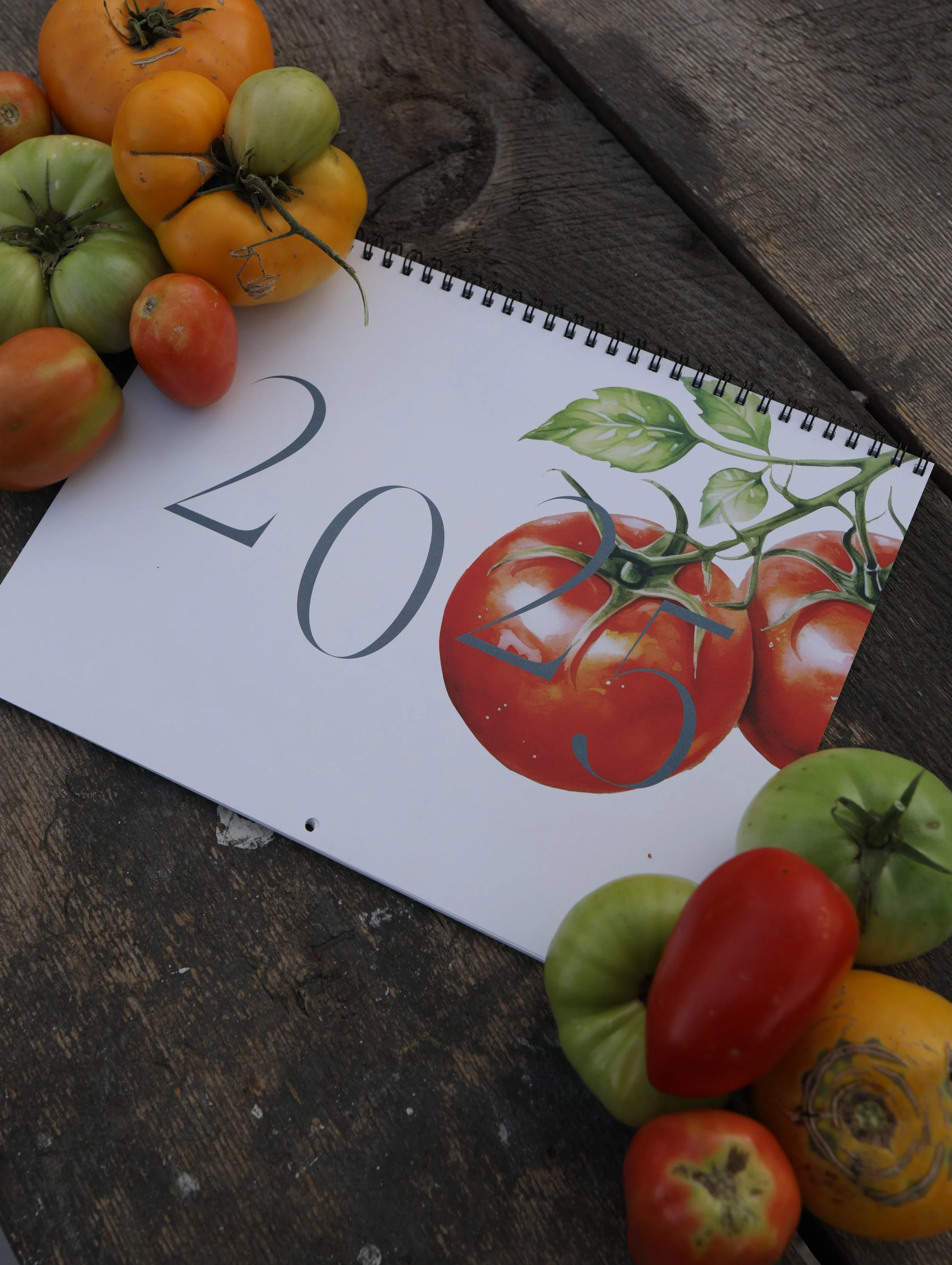 2025 Seasonal Living Wall Calendar