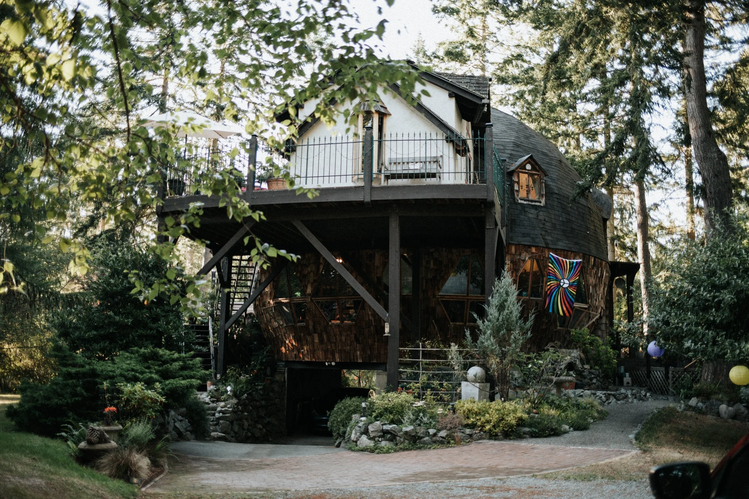 A Whimsical Dome House on Whidbey Island