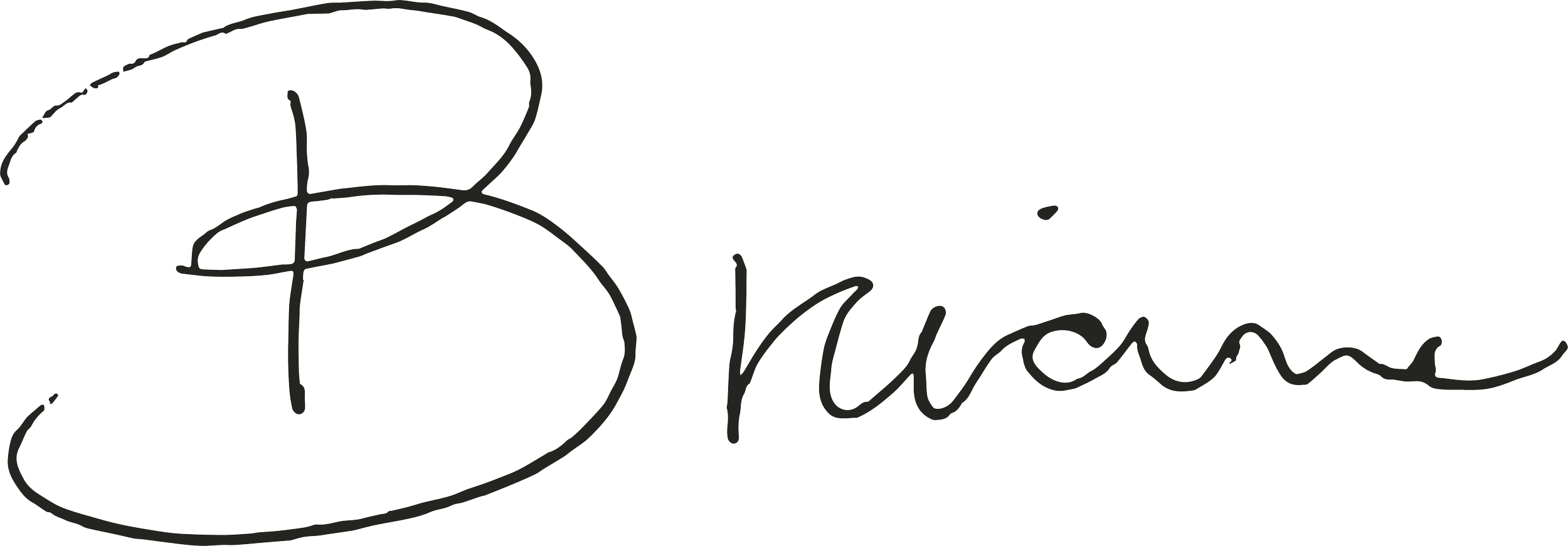 Black signature-style text reading 'Brianne' on a transparent background.